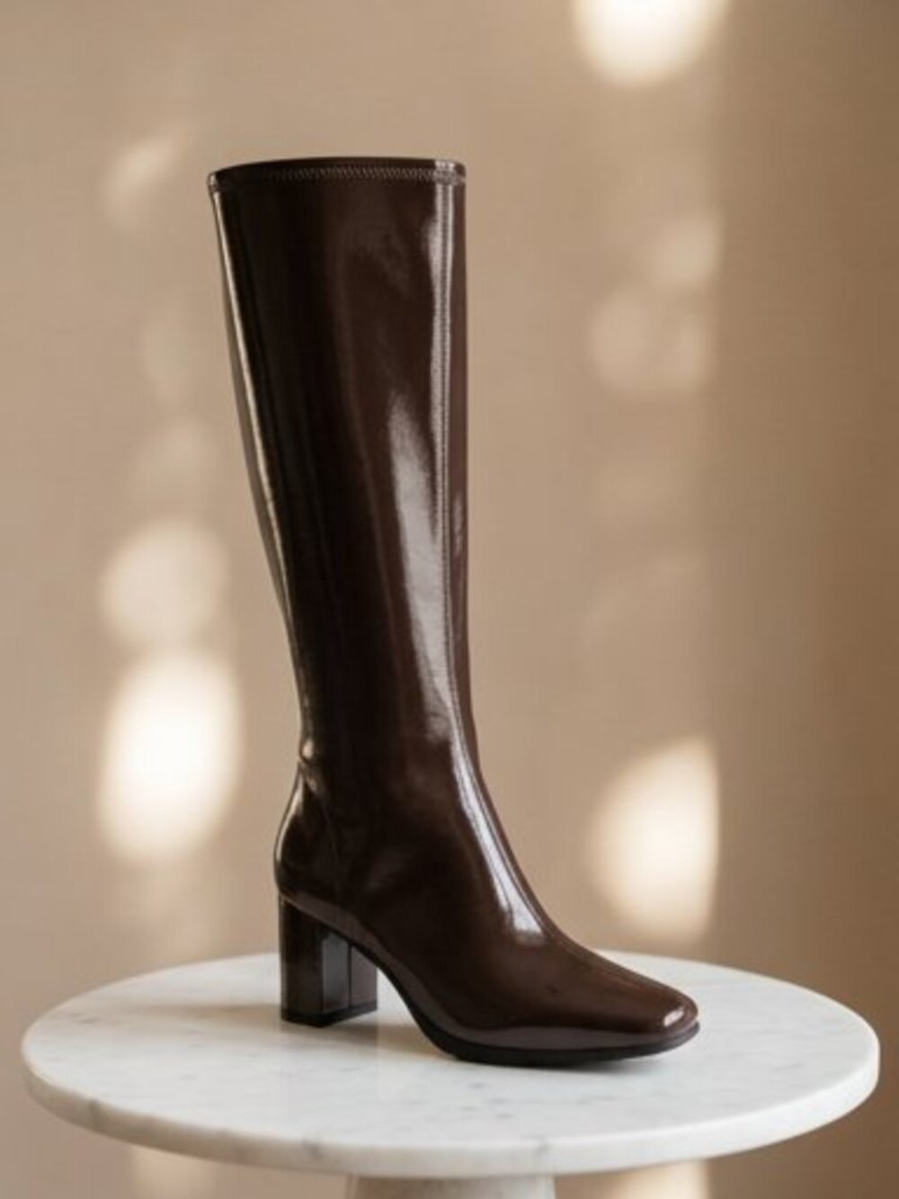 Aerosoles Micah Women's High Heel Riding Boots Color: Brown Size: 9 XW NWT